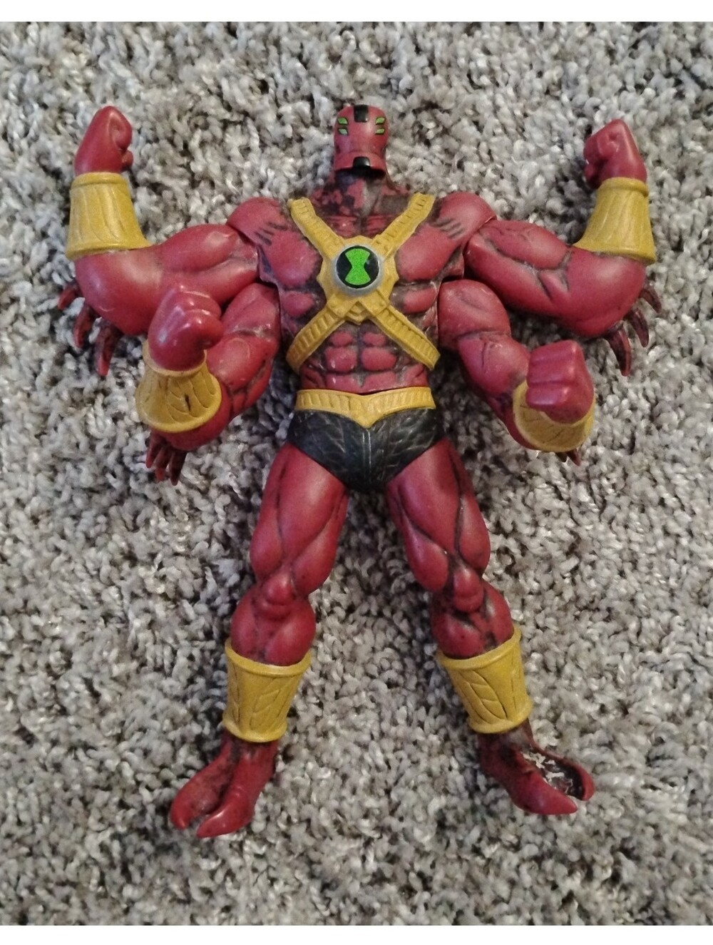Bandai Ben 10 Ultimate Alien Four Arms Action Figure 7"